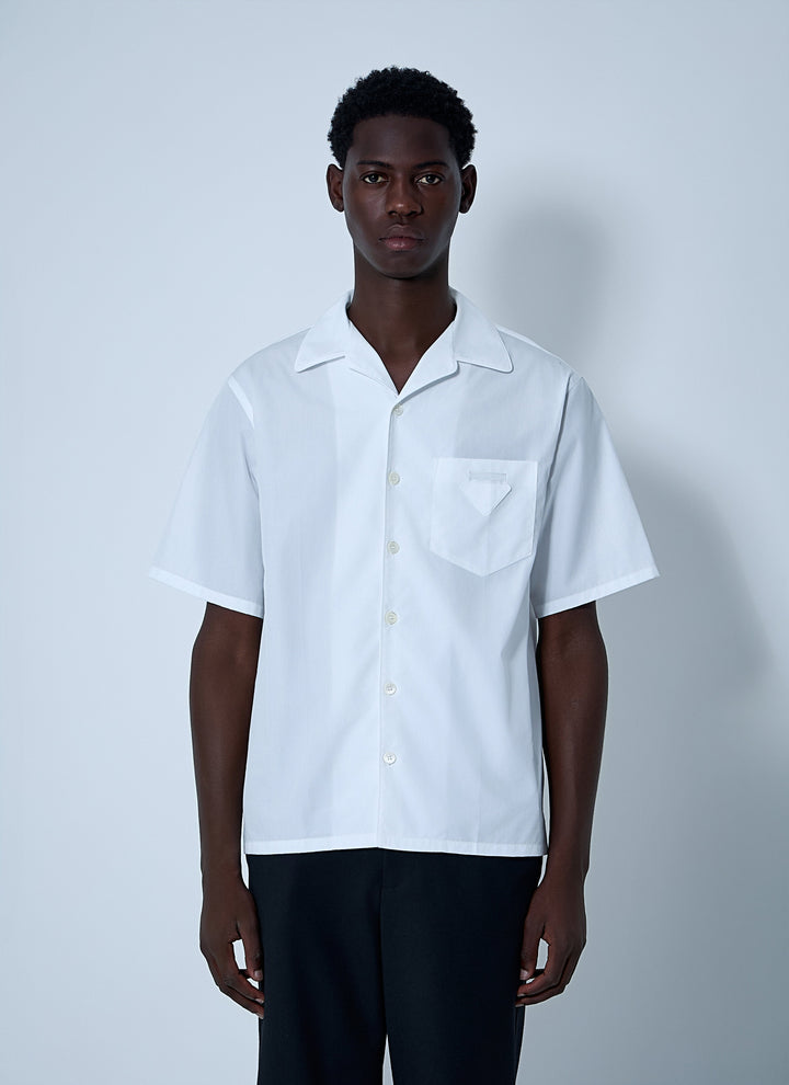 Prada Men Logo Motif Shirt