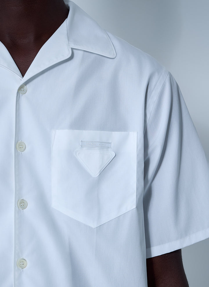 Prada Men Logo Motif Shirt