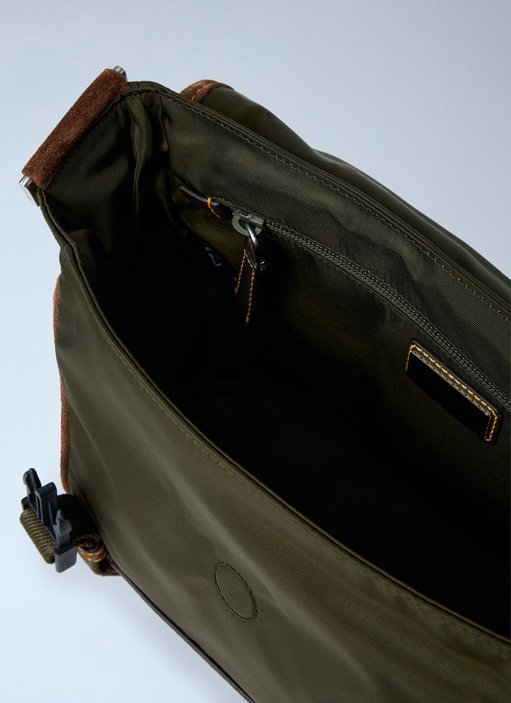 Prada Men Medium Re-Nylon Crossbody Bag