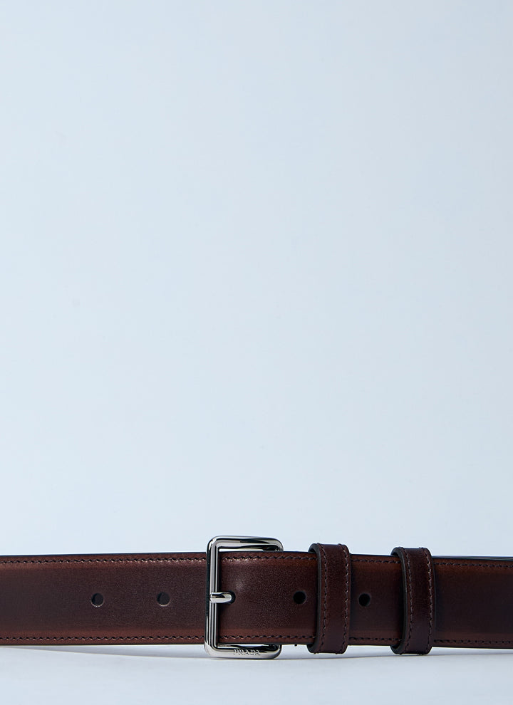 Prada Men Leather Belt