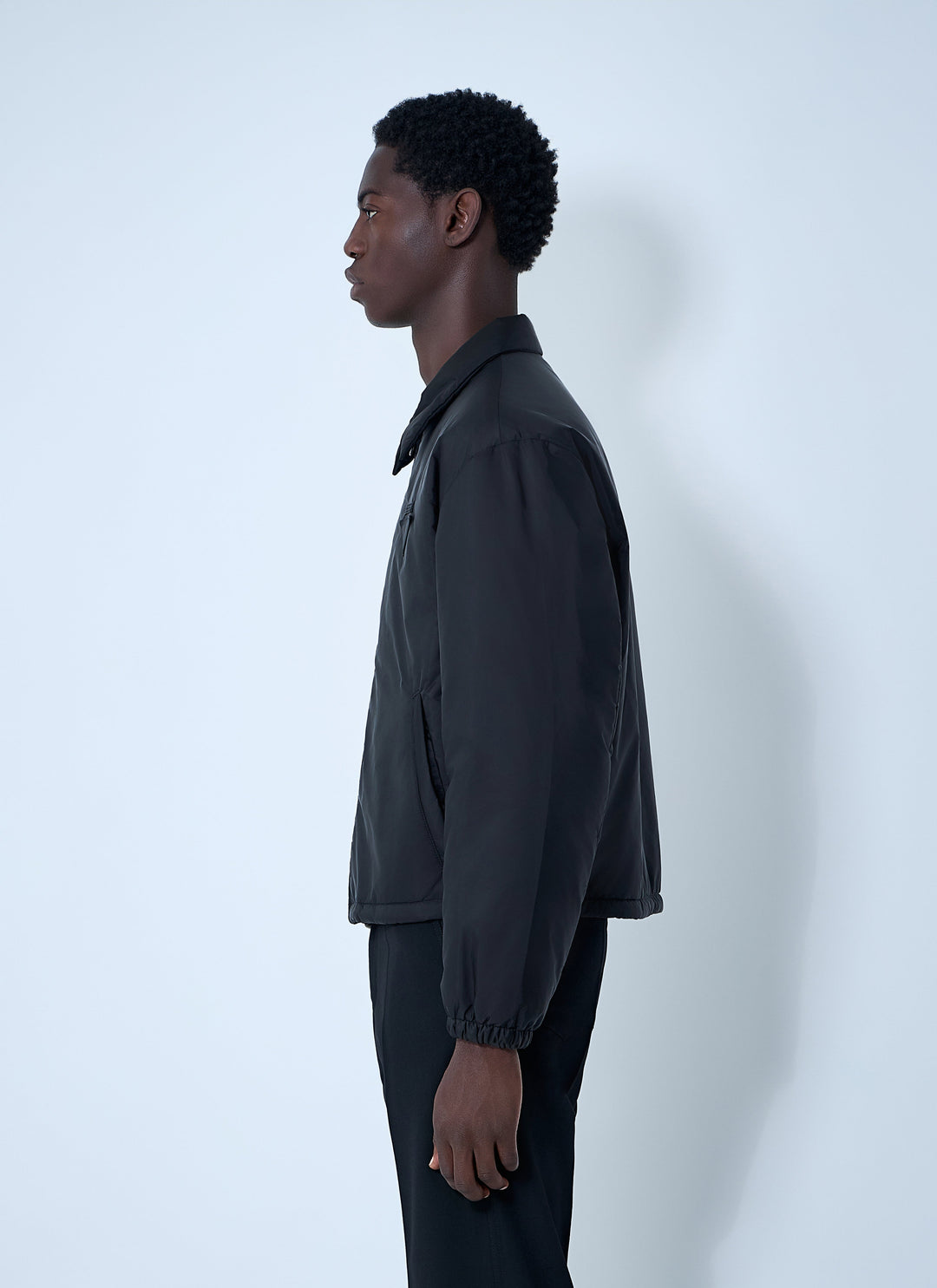 Prada Men Short Re-Nylon Down Jacket