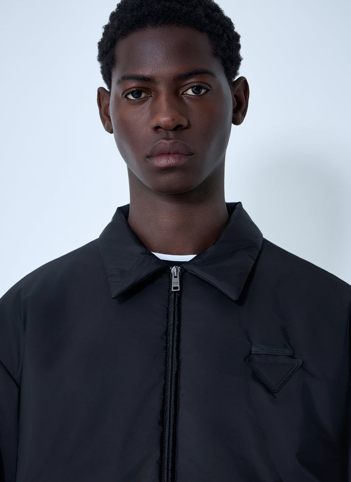 Prada Men Short Re-Nylon Down Jacket