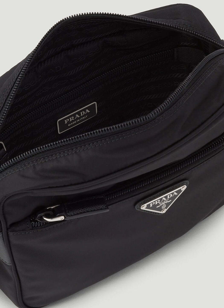Prada Women Re-Nylon And Saffiano Leather Shoulder Bag
