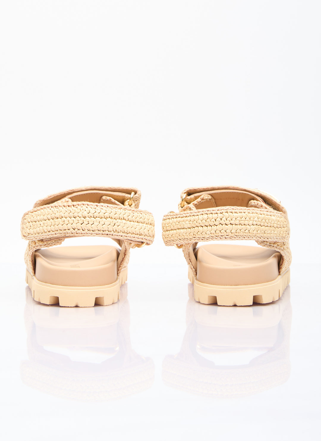Prada Women Crochet Sandals