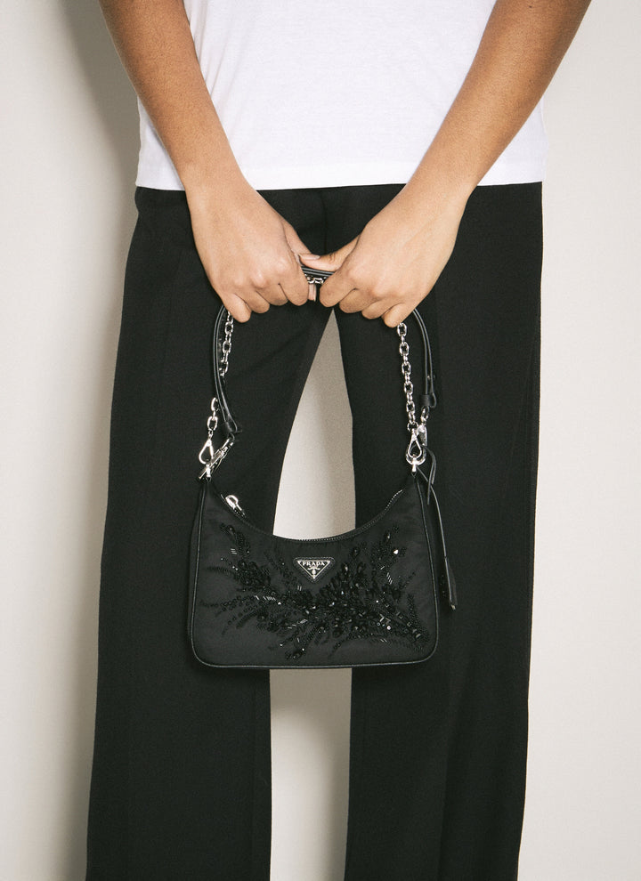 Prada Women Mini Re-Edition Shoulder Bag