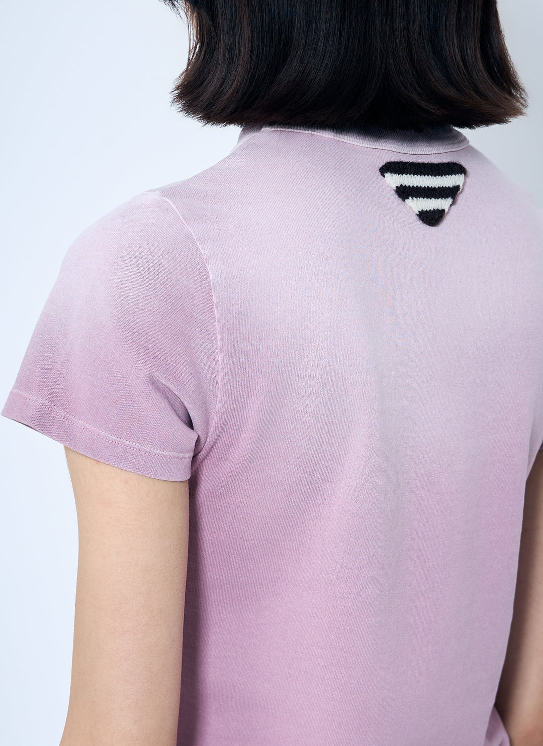 Prada Women Logo Print T-Shirt