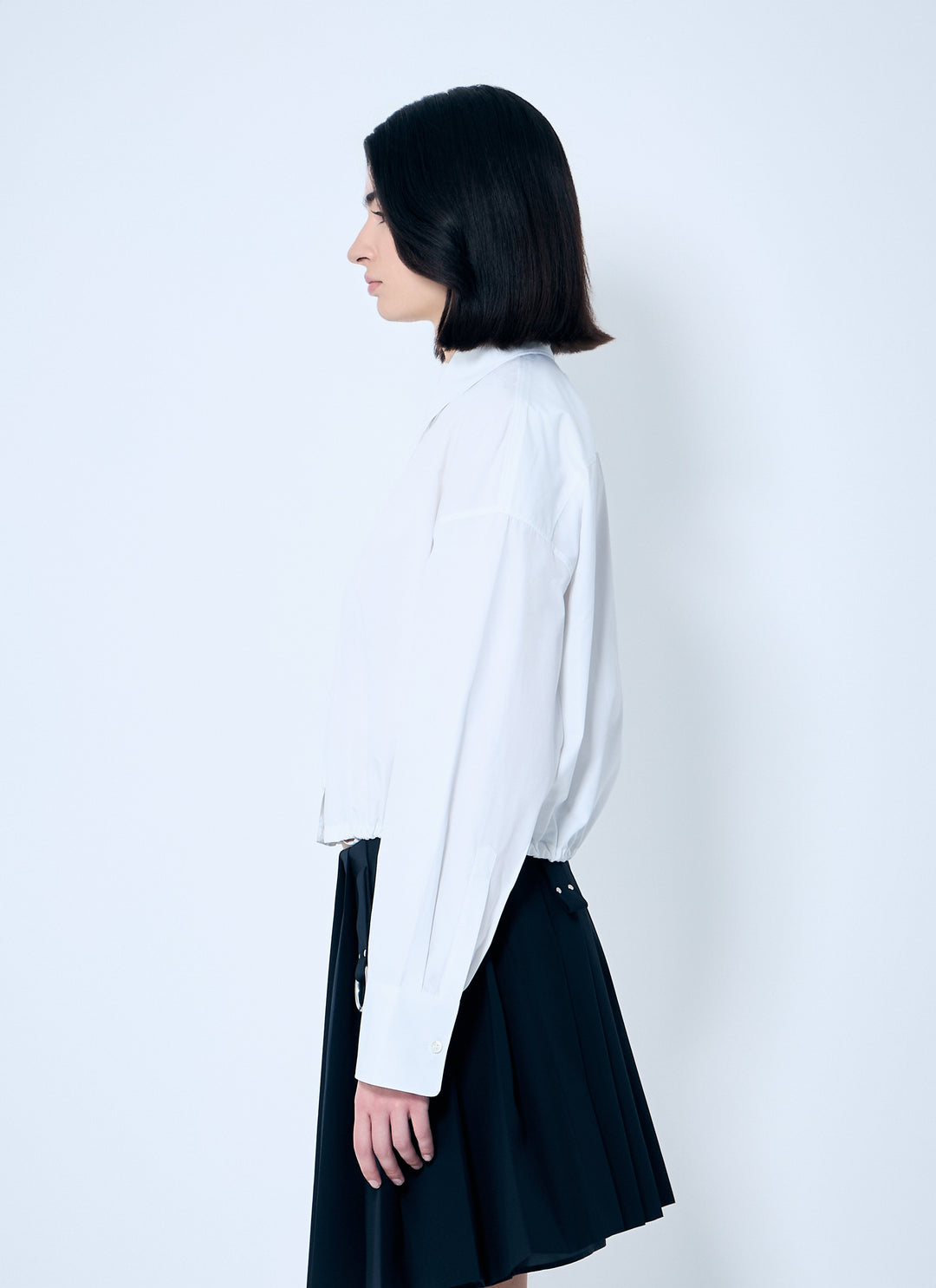 Prada Women Drawstring Hem Shirt