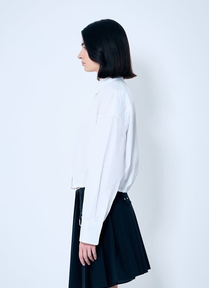 Prada Women Drawstring Hem Shirt