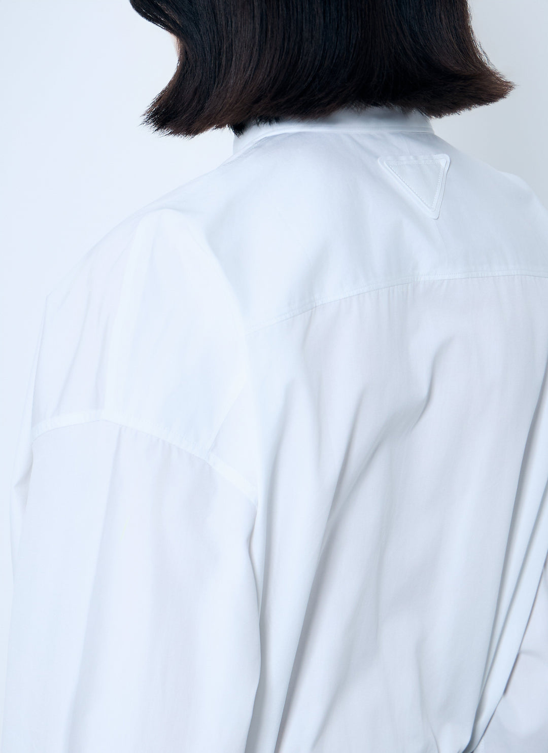 Prada Women Drawstring Hem Shirt