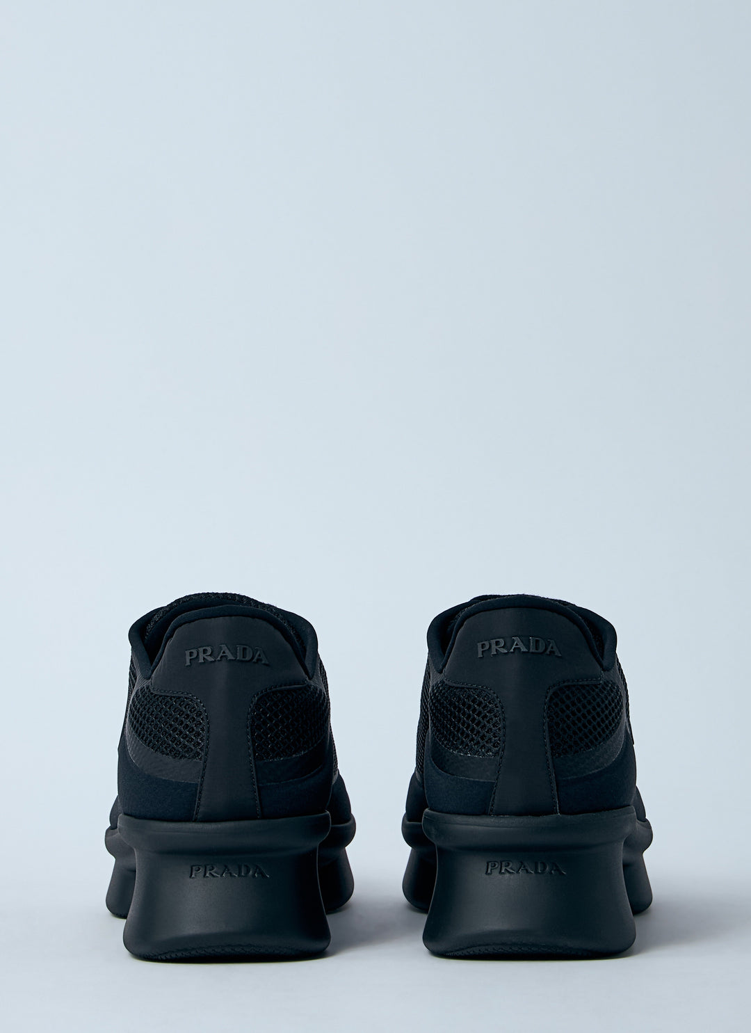 Prada Women Logo Plaque Sneakers