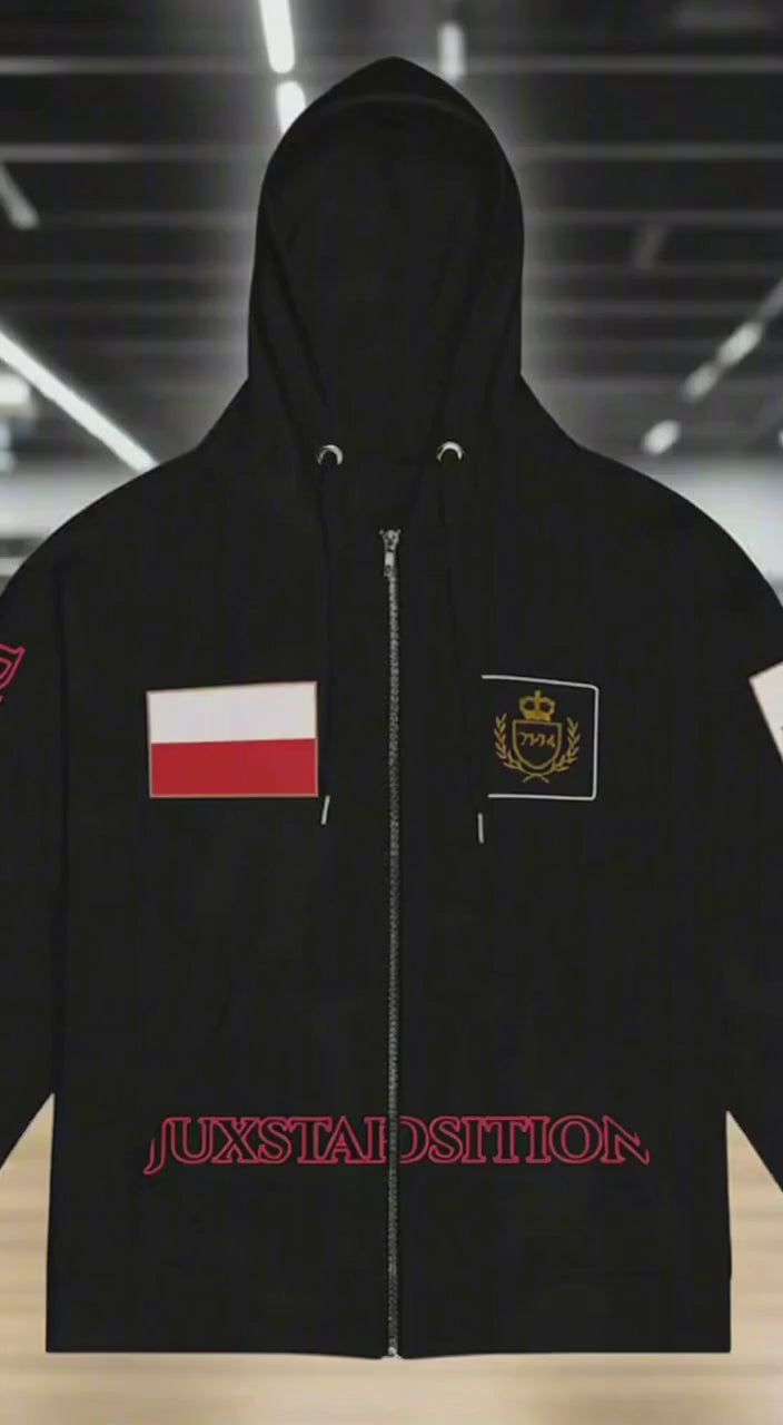 JUXTAPOSITION Streetwear Hoodie — Unisex Zip | STORE 7994