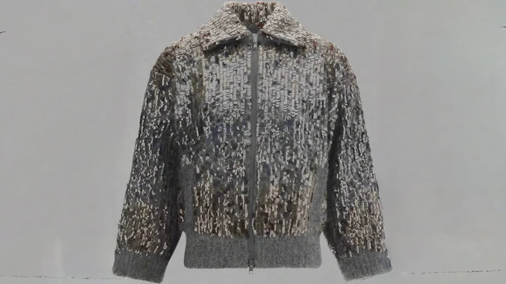 BRUNELLO CUCINELLI women's Sequined Cardigan