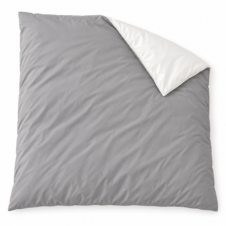 Two-Tone Bamboo Duvet Cover + 2 Shams Set