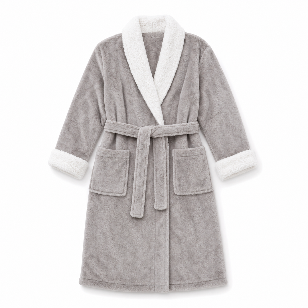Cloud Soft Sherpa Fleece Robe