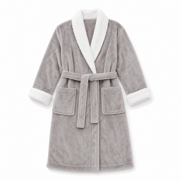 Cloud Soft Sherpa Fleece Robe