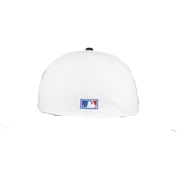 Seattle Mariners Pure White 40th Anniversary Patch 59Ffity Fitted Hat