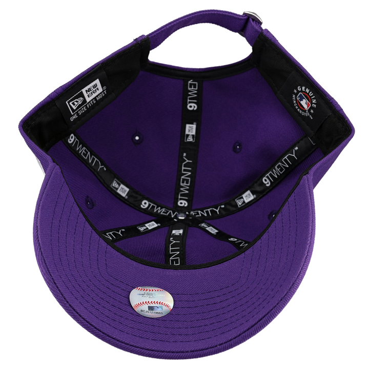 New York Yankees New Era 9Twenty Adjustable Hat (True Purple)