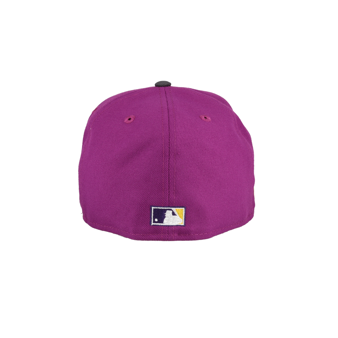 Detroit Tigers Purple 50th Anniversary Side Patch 59Fifty Fitted Hat