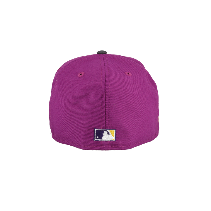 Detroit Tigers Purple 50th Anniversary Side Patch 59Fifty Fitted Hat