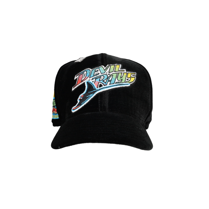 Tampa Bay Rays Velvet Tropicana Field Patch 59Fifty Fitted Hat