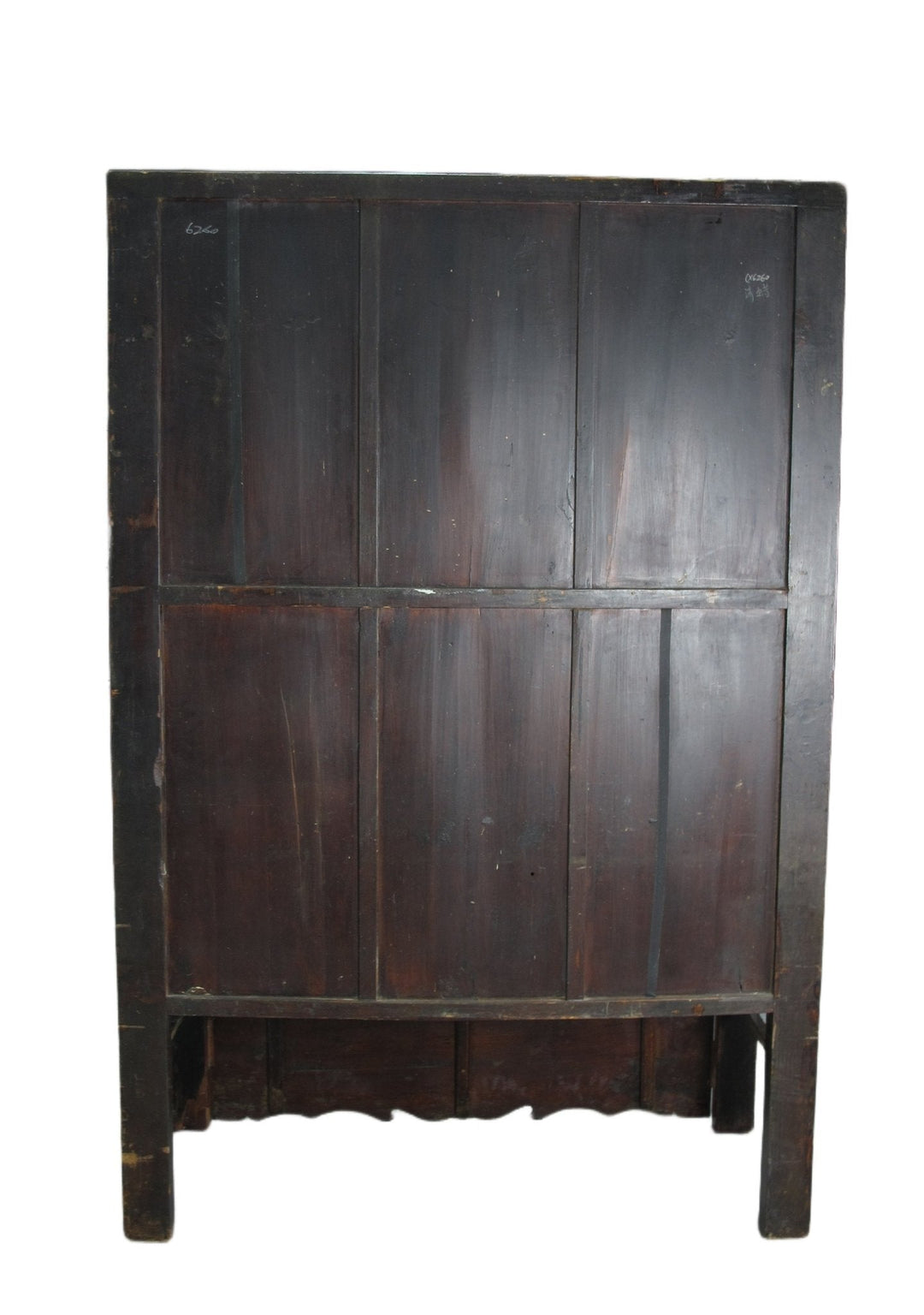 Red Antique Chinese Wedding Cabinet – 77 inches Tall