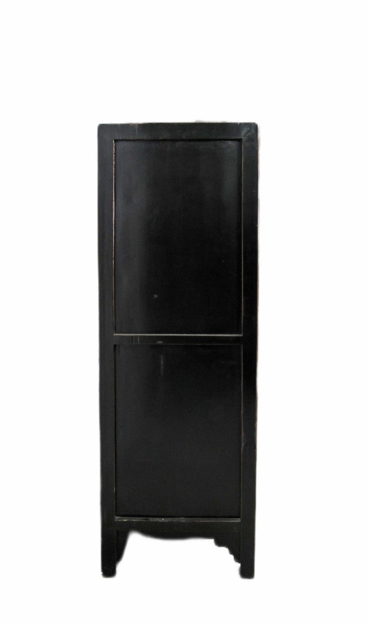 Red Chinese Antique Cabinet