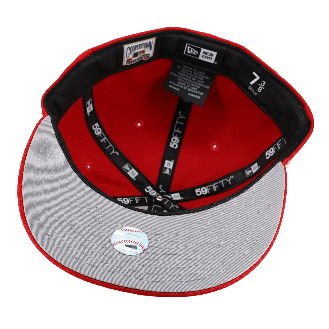 Seattle Mariners Red 30th Anniversary Patch 59Fifty Fitted Hat