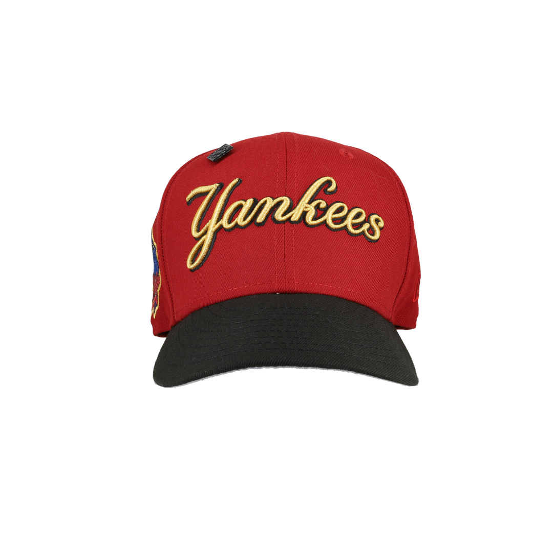 New York Yankees Red 1999 World Series Patch 59Fifty Fitted Hat