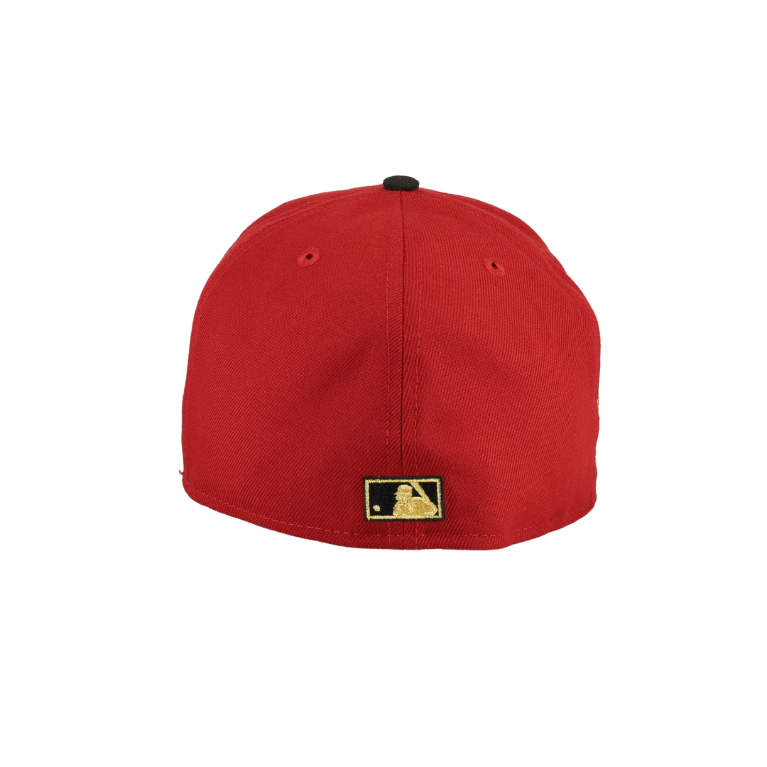 New York Yankees Red 1999 World Series Patch 59Fifty Fitted Hat