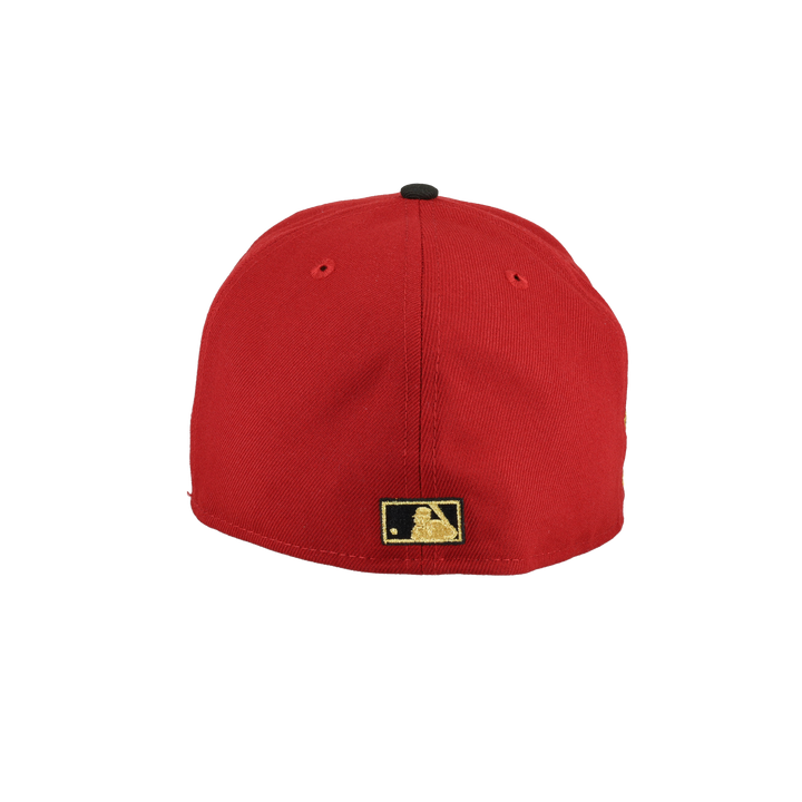 New York Yankees Red 1999 World Series Patch 59Fifty Fitted Hat