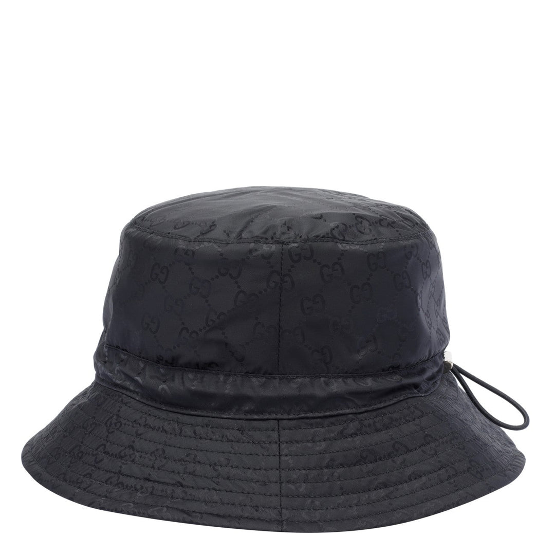 Gucci Women Reversible Gg Nylon Bucket Hat