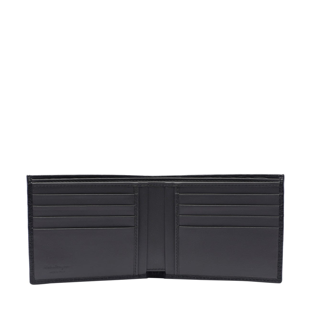 Ferragamo Men Revival Gancini Bifold Wallet