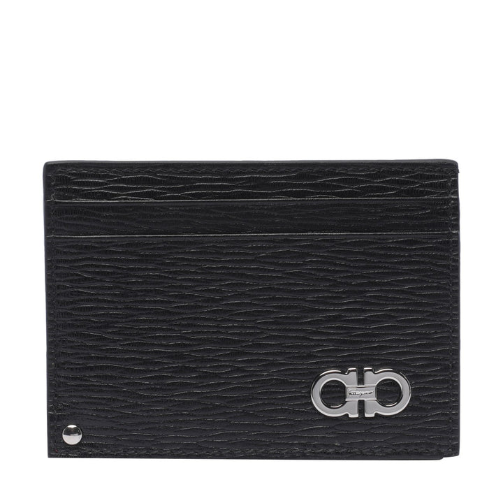 Ferragamo Men Revival Gancini Cards Holder