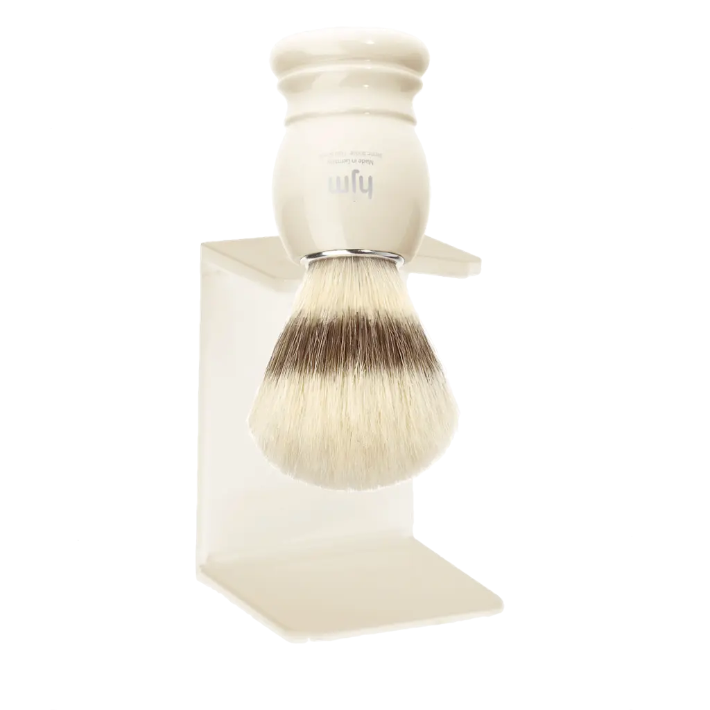 HJM Shaving Brush Stand Ivory