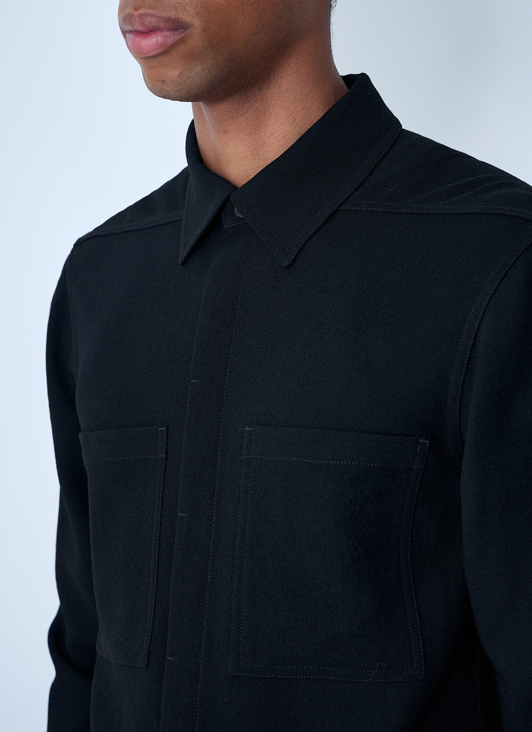 Rick Owens Men Work Shirt