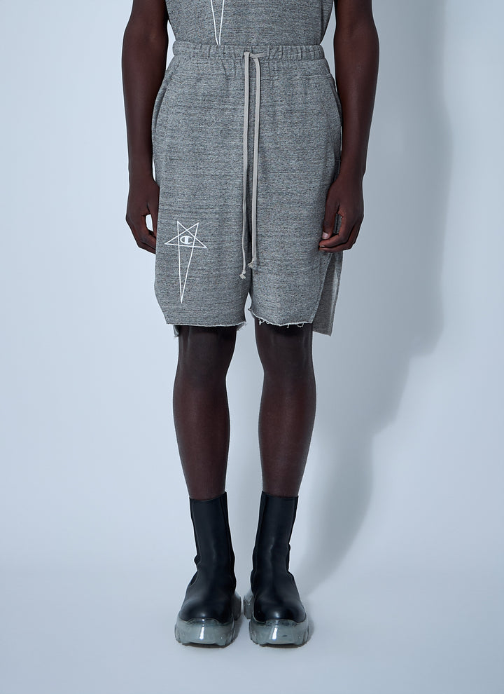 Rick Owens X Champion Men Beveled Pods Shorts