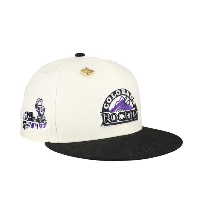 Colorado Rockies Chrome Crown Collection 2007 Champions Fitted Hat
