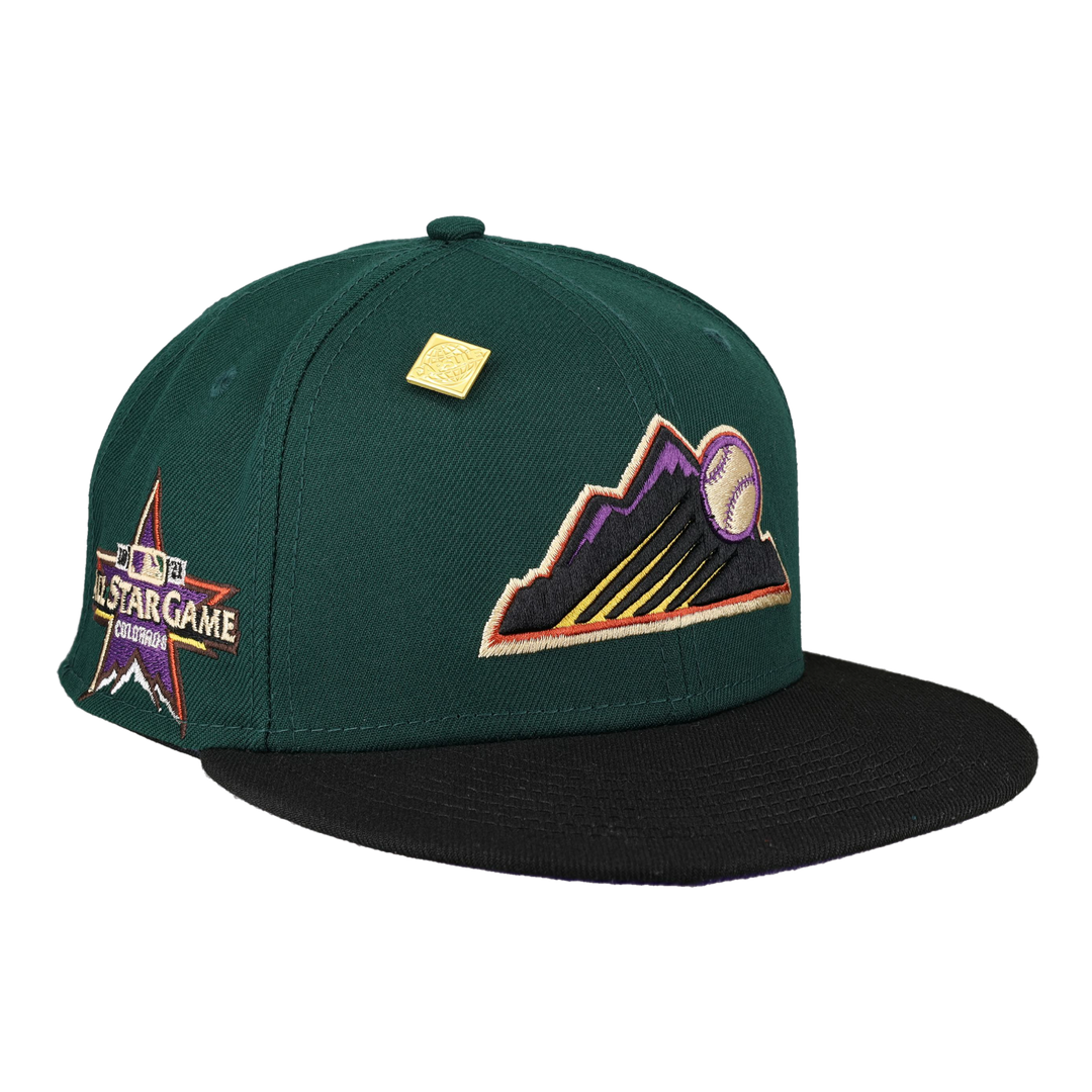 Colorado Rockies Green Bark Collection 2021 All Star Game Fitted Hat