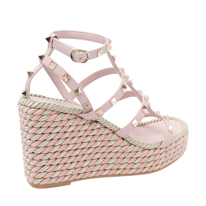Valentino Garavani Women Rockstud Wedged Sandals