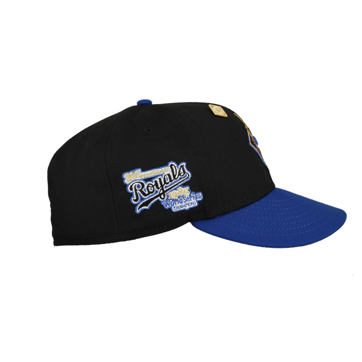 Kansas City Royals 1985 World Series Patch 59Fifty Fitted Hat