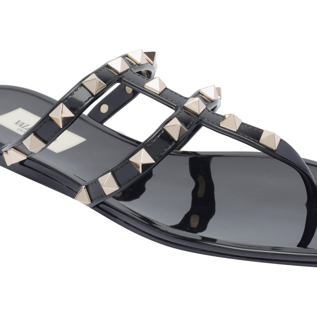 Valentino Garavani Women Rubber Rockstud Sandals