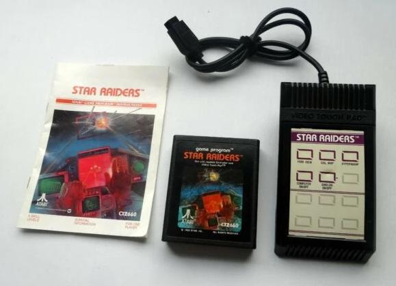 Star Raiders With Video Touch Pad (Atari 2600)