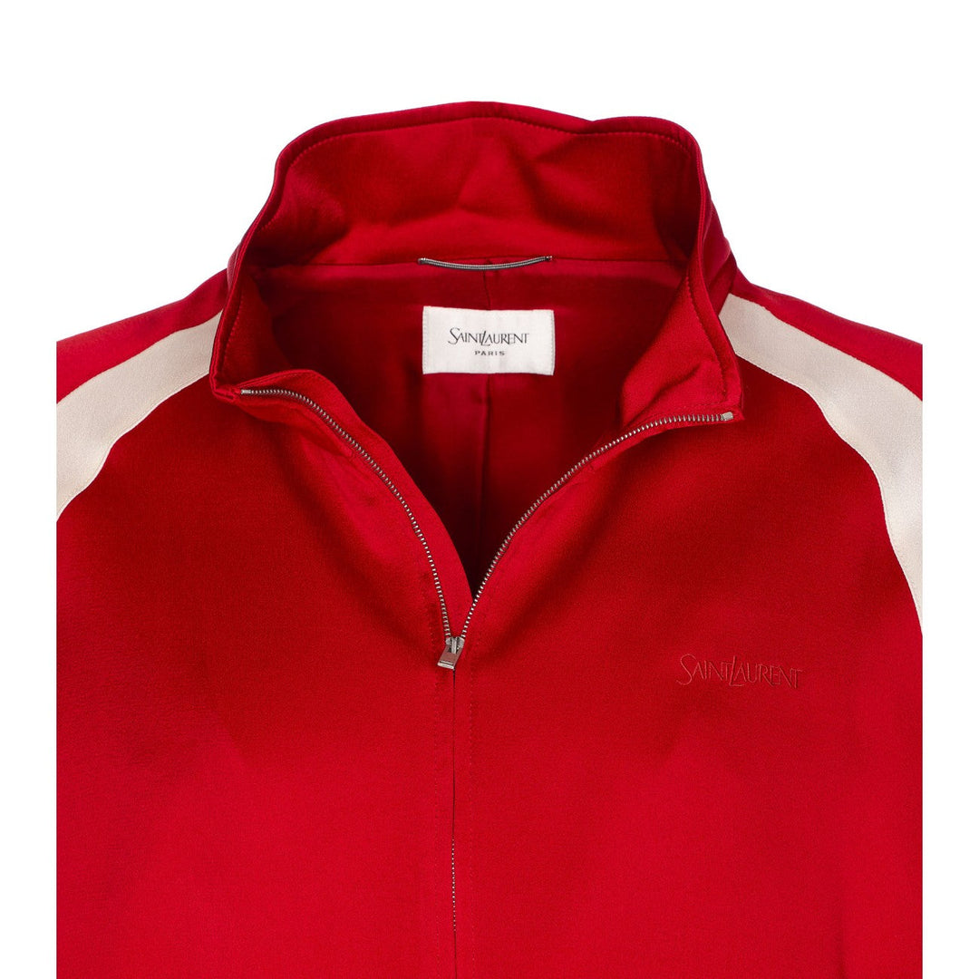 Saint Laurent Men Satin Saint Laurent Teddy Jacket