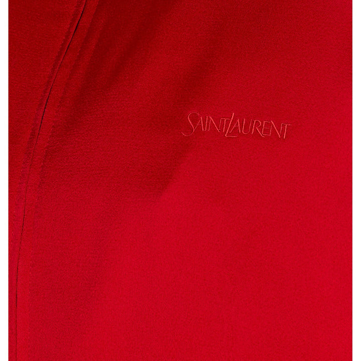 Saint Laurent Men Satin Saint Laurent Teddy Jacket