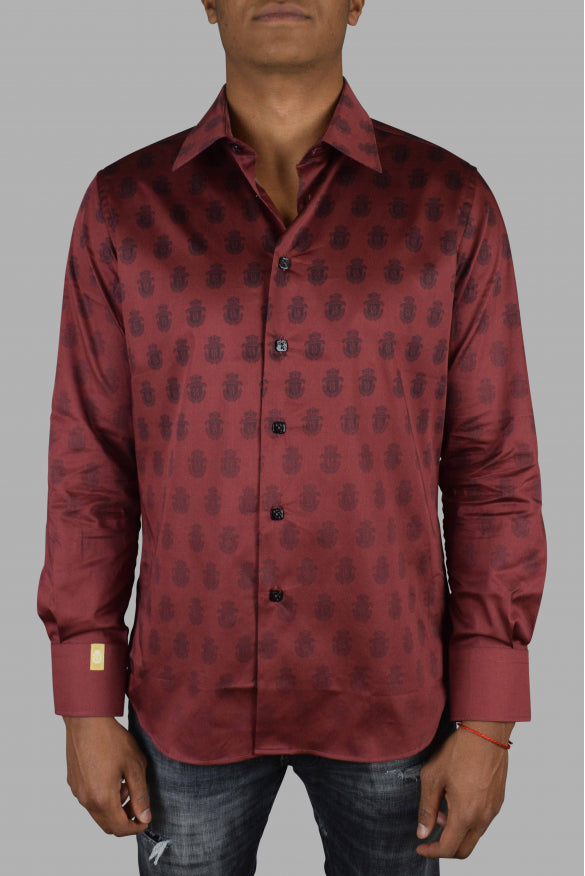 Billionaire Men Ls Milano All Over Shirt