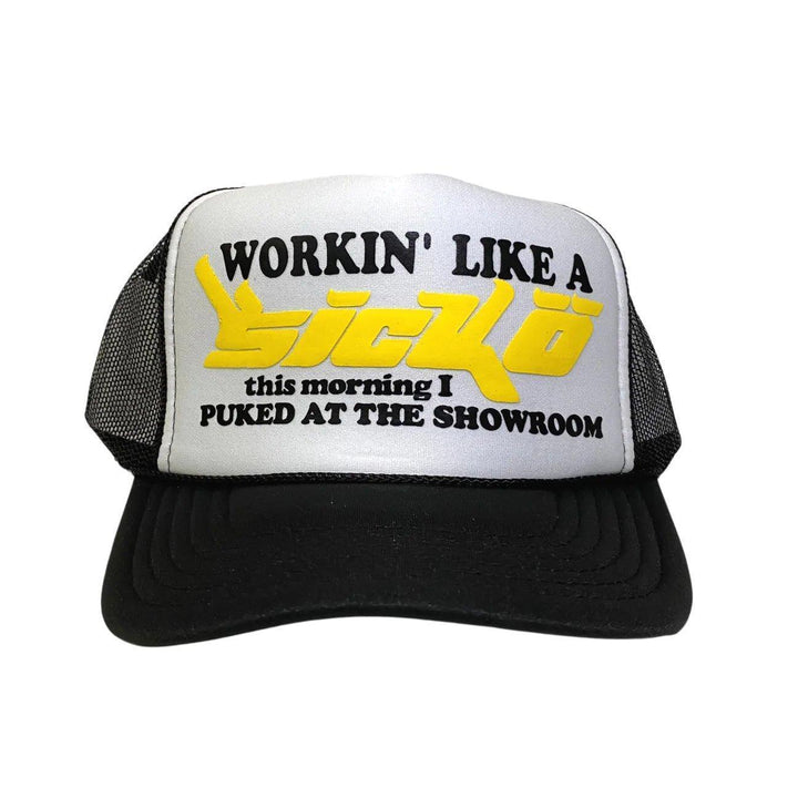 Sicko Laundry Neon Showroom Trucker Hat - Yellow