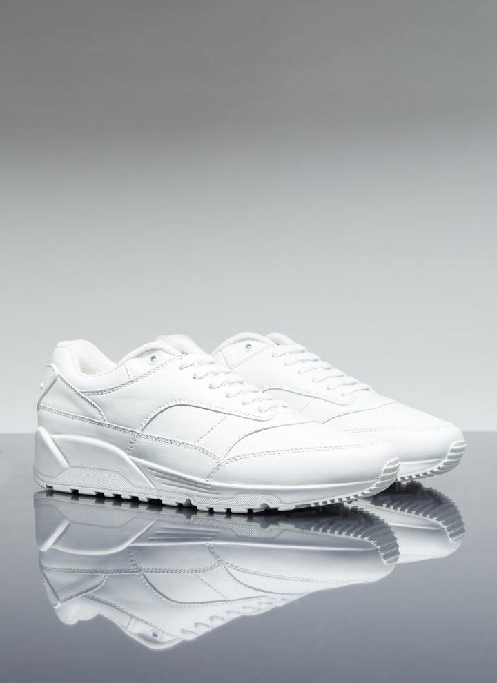 Saint Laurent Men Bump Leather Sneakers
