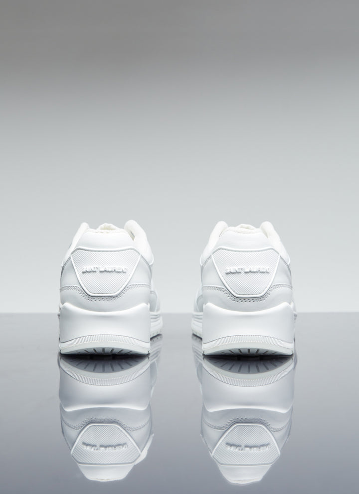 Saint Laurent Men Bump Leather Sneakers