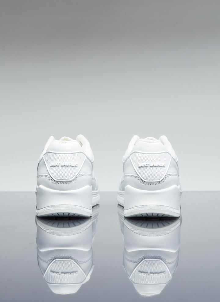 Saint Laurent Men Bump Leather Sneakers