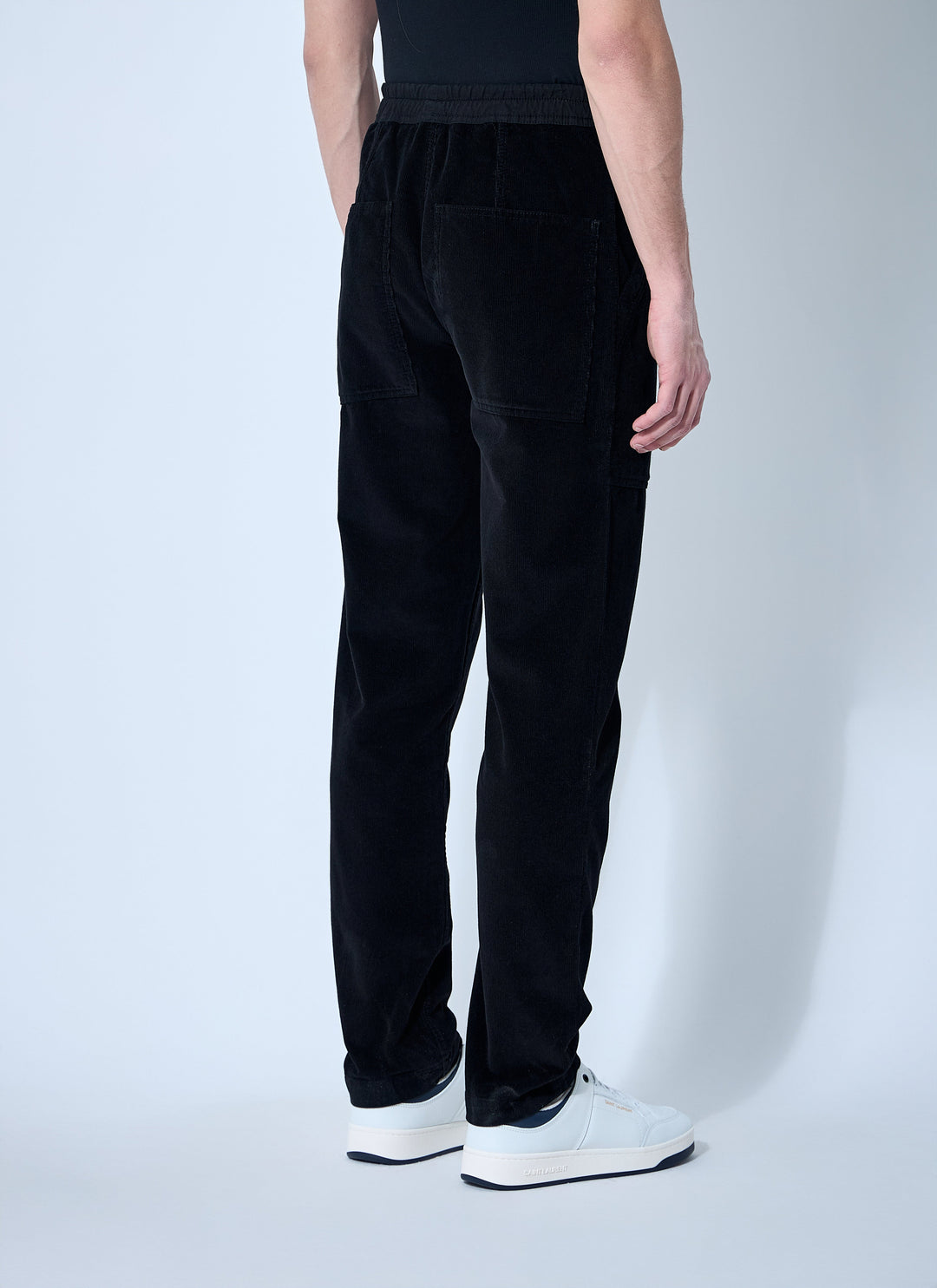 Saint Laurent Men Corduroy Drawstring Pants
